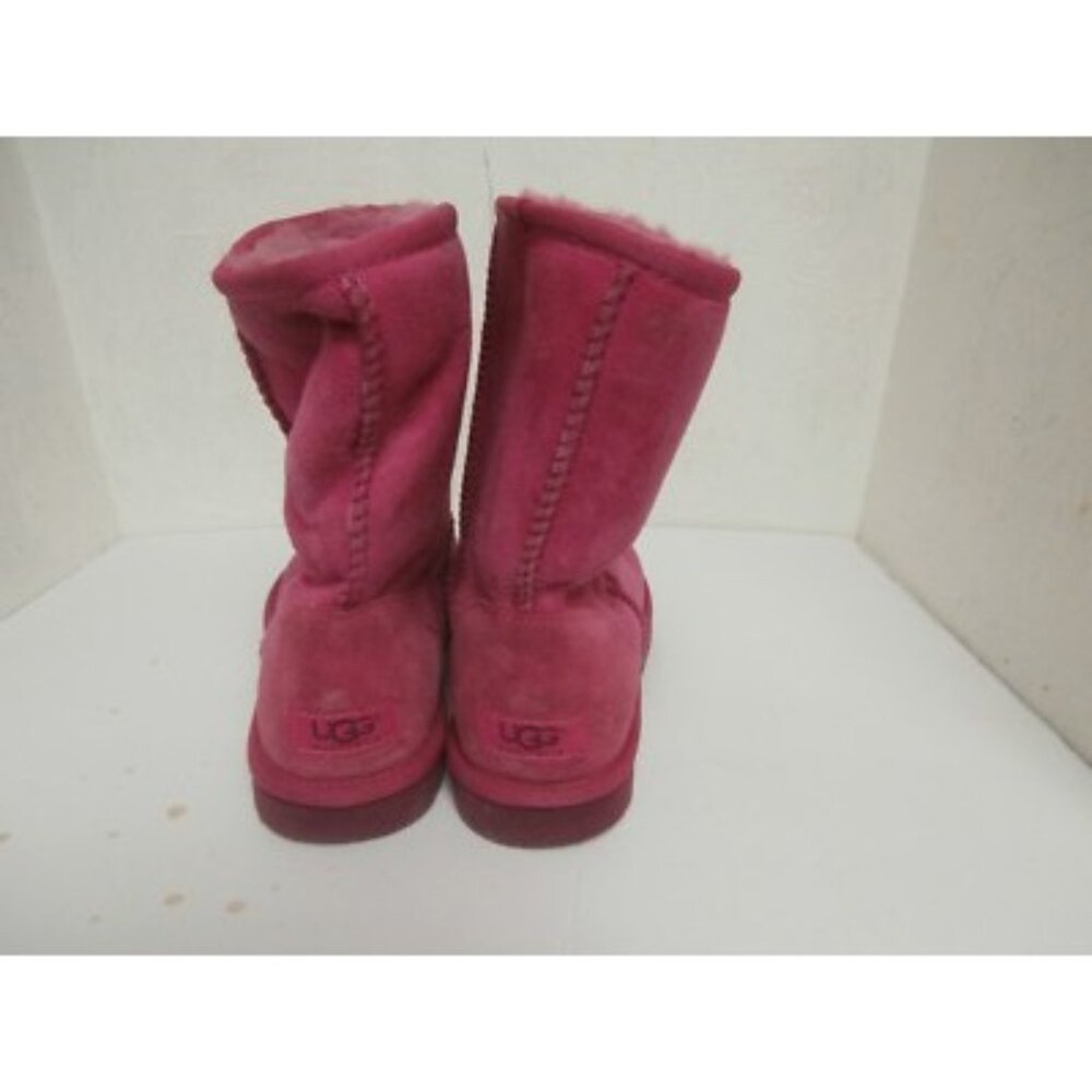 Ugg Women's Classic ll Short Boot Pink Size 7 USED!!!! - Picture 4 of 5